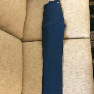 Bootcut blue leggings